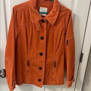Relativity Orange Utility Jacket